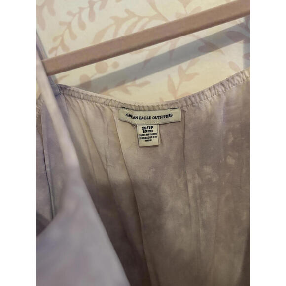 American Eagle Boho Chic Purple Tie-Dye Romper - Picture 8 of 8